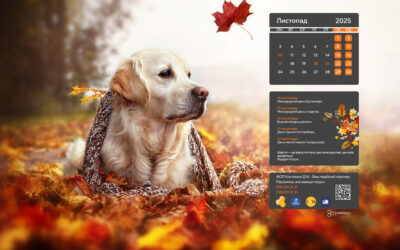 Зустрічайте листопад із новими шпалерами на робочий стіл!🍂!