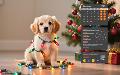 Різдвяна атмосфера для вашого робочого простору!