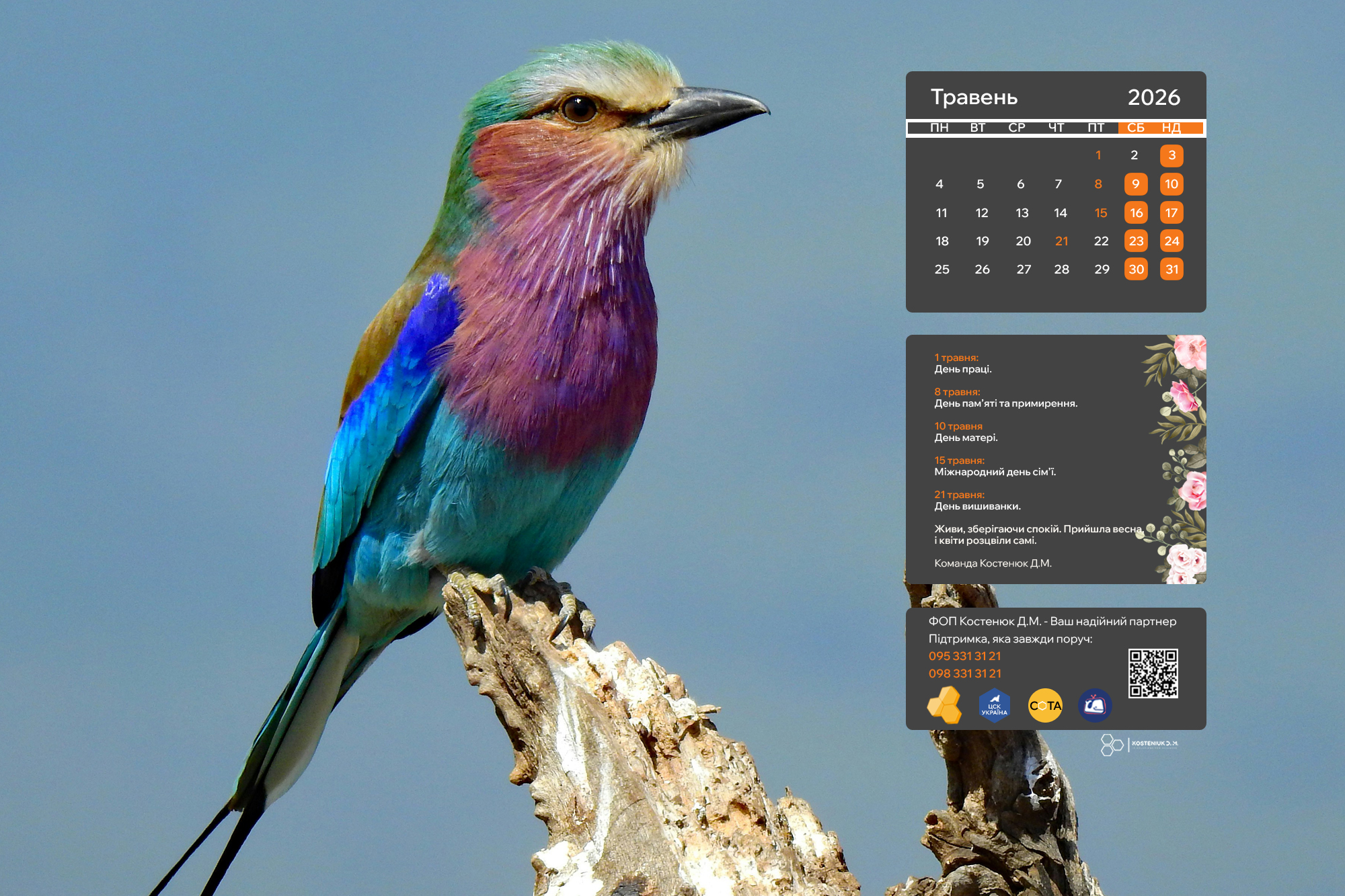 Травневий настрій на вашому екрані!